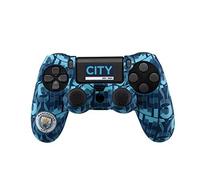 Qubick playstation 4 Manchester City Manette Kit Skin pour PS4, Bleu