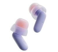 QubitPulse Dream Bouchons d'oreille, Bouchon d'oreille pour dormir confortable avec embouts Qufits brevetés et étui portable, Boules quies antibruit réutilisables, réduction de bruit de 23 dB - Violet