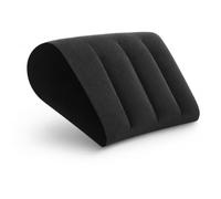 Qubnydg Coussin Surélévateur Jambes, Gonflable Oreiller de Jambe | Coussins de Relevé de Jambes Gonflable 46 x 30cm,Coussin Jambe Surélevé pour Lit, Voyages, Camping(Noir)