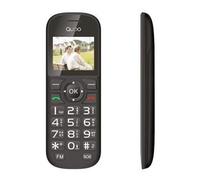 Qubo D-1803 4,5 Cm (1.77") Noir Téléphone Pour Seniors