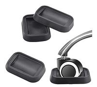 QUCUMER 4 Pcs Patins Antidérapants pour roulettes de Meubles Tasses de roulettes de Chaise en Caoutchouc Patins à roulettes pour Chaise Rectangulaire Meubles Castor Cups pour Piano Chaise de Bureau