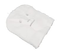 Qudinip 100 Pièces Masque Facial en Gaze, Masque Facial en Gaze Blanche Jetable prédécoupé Doux pour les Soins de beauté Bricolage, avec Dégraissée Respectueuse de la Peau po