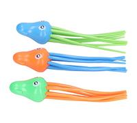 Qudinip Acaleph - Ensemble de Jouets de Piscine, 3 Pièces, Jouets de Plongée Colorés, Entraînement Amusant pour Enfants, Jeux sous-Marins, Plastique Durable