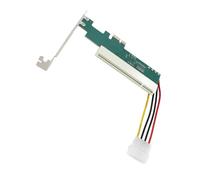 Qudinip Adaptateur de Carte Riser ST41 PCI-E X1 vers PCI 32 Bits, fonctionnalité de Signalisation Haute Vitesse 2,5 GHz, Parfait pour la connectivité des Appareils Existants, Comprend Un Connecteur 4