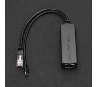 Qudinip Adaptateur POE Répartiteur POE Haute Performance pour Conversion de Puissance 48V à 5V Adapté aux Tablettes et ABS 1 Unité