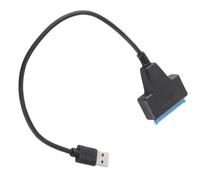 Qudinip Adaptateur USB vers Haute Vitesse 6 Gbit/s avec Indicateur LED pour Disque Dur SSD 2,5 Pouces pour et Mac