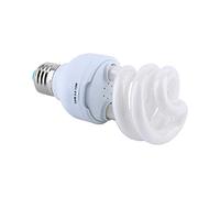 Qudinip Ampoule pour Reptiles UVB 5.0 13 W, Lampe UVB à Culot E27 avec Rendement élevé pour Les Reptiles Vivant dans Le Désert, Efficace jusqu'à 50 Cm