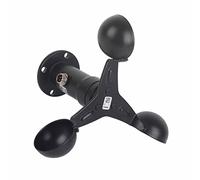 Qudinip Anémomètre de Précision de Capteur de Vitesse du Vent 4-20mA pour la Météorologique en Alliage D'aluminium 356g
