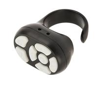Qudinip Anneau de Défilement télécommandé Bluetooth 5.3, Application Compacte, Tourne-Page pour Une Lecture et Une Visualisation Faciles, Matériau ABS (Noir)