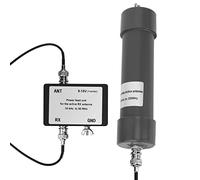 Qudinip Antenne Active Mini Fouet 10 KHz - 30 MHz avec Connecteurs Portables Durables pour Communication Radio, Plastique Léger, 2 Lignes de Connexion