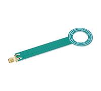 Qudinip Antenne de Sonde de Champ Proche pour la Localisation de Sources D'interférences, Sonde de Champ Magnétique de Taille Moyenne Fabriquée en PCB Durable, Idéale pour Les Composants
