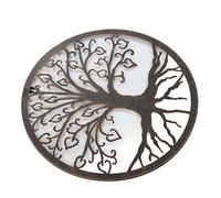 Qudinip Arbre D'art Mural en Métal, Décoration élégante en Fer pour Salon, Bureau, Chambre à Coucher, étude, 1 unité (Arbre d'amour)