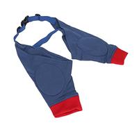Qudinip Attelles de Jambe Avant pour Chien, Manchon de Récupération de Protection des Articulations élastique et Respirant avec Sangle Arrière Réglable pour Genouillères et Protec (L)