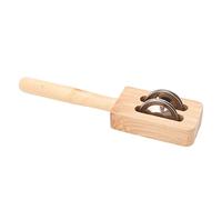 Qudinip Bâton de Jingle en Bois de Taille Mini pour Améliorer la Coordination et Inspirer L'intérêt Musical des Enfants, Bois Massif, 1 unité