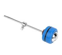 Qudinip Batteur à Tambour Haut de Gamme avec Conception Durable pour Performances de Percussion, Métal et Silicone, Longueur 200 Mm, Paquet de 1 (Bleue)