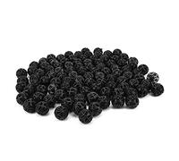 Qudinip Biofiltre Bio Ball pour la Culture de Bactéries Nitrifiantes dans Les Aquariums - Ensemble PP Noir 200 Pièces (26mm100 pièces)