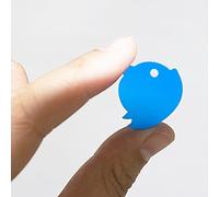Qudinip Boîte à Monnaie à Séparation de Couleurs pour Perroquet, Jouet Interactif éducatif pour Le Développement de L'intelligence des Oiseaux, Matériau Acrylique Sûr, 1 unité