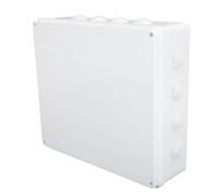 Qudinip Boîte de Jonction électrique étanche et Durable pour une Utilisation Intérieure et Extérieure, Boîtier de Projet électrique ABS 400x350x120mm