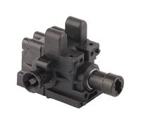 Qudinip Boîte de Vitesses Avant RC en Plastique et Acier, Boîtier de Boîte de Vitesses Différentielle Silencieux pour ZD Racing 1/16 S16 EX16 16426 2011, unité Légère 51x42x34mm