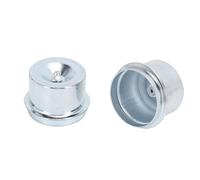 Qudinip Bouchons de Graisse D'essieu de 1.98 Pouces, en Acier Durable pour Moyeux de Remorque, Essieux de 2000 à 3500 LB, 2 Pièces