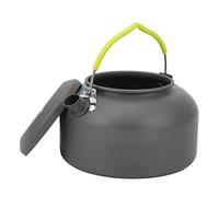 Qudinip Bouilloire de Camping 1,3 L, Théière en Alliage D'aluminium Résistant aux Hautes Températures pour Randonnée en Plein Air Pique-nique