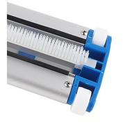 Qudinip Brosse D'aspirateur de Piscine de 18 Pouces, Tête D'aspiration de saleté en Alliage D'aluminium avec Conception de Rouleau Souple pour Piscines, Parcs Aquatiques, Aquariums