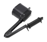 Qudinip Brosse Rouleau pour Coloration des Cheveux, pour une Application Effort, Matériau ABS Robuste, Noir, 1 unité, Parfaite pour les Professionnels