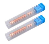 Qudinip Buse à Changement Rapide, Conception Intégrée Entièrement en Métal avec Pointe en Acier trempé CrZrCu pour Imprimantes 3D K2 PLUS et Hi, Compatible avec PLA, ABS, PETG, TPU, PP, (0,2 mm)