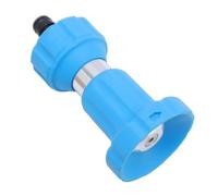 Qudinip Buse de Tuyau D'arrosage, Pulvérisateur Robuste de Style Pompier en Acier Inoxydable avec Interrupteur Facile à une Touche, pour L'arrosage des Plantes, le Lavage de Voiture, le