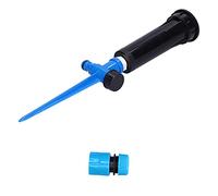 Qudinip Buse D'irrigation de Jardin Durable à 360 °, Arroseur Réglable G1/2, pour L'arrosage de la Pelouse et L'entretien des Plantes, Matériau ABS, 1 Pièce