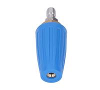 Qudinip Buse Turbo Rotative pour Nettoyeur Haute Pression, Laiton Durable et Acier Inoxydable, Outil de Nettoyage 3600 PSI pour un Nettoyage Extérieur Efficace - 1/4 Po