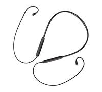 Qudinip Câble Adaptateur Bluetooth sans Fil MMCX, Mise à Niveau à Faible Latence avec Micro et Contrôleur pour Audiophiles, Noir, 1 unité