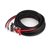 Qudinip Câble de Connexion de Batterie de 19,7 Pieds, Cordon Terminal Durable de Type SMH à O, Puissance de 600 W pour Camping-cars et Camping-cars, Conception Flexible et Fiable