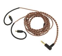 Qudinip Câble D'écouteurs en Cuivre sans Oxygène pour ATH CKS1100 E40 E50 E70 LS200, Mise à Niveau pour éliminer le Bruit pour les Mélomanes et les Audiophiles
