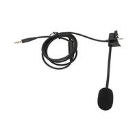 Qudinip Câble Micro Boom Professionnel, Suppression du Bruit, Interrupteur Muet pour Jeux, Streaming et Podcasting, PVC Durable Noir 120cm