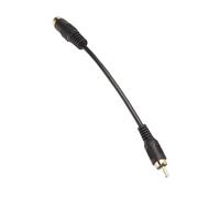 Qudinip Câble Mini DIN 4 Broches vers, Adaptateur S Vidéo Durable de qualité Supérieure vers pour équipement de Cinéma Maison, Matériau PVC 1 unité