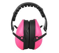 Qudinip Cache-oreilles Insonorisés pour Enfants, Cache-oreilles Confortables et Réglables à Réduction de Bruit pour Dormir et Voyager, ABS Sûr et, 1 Paire (Rose)