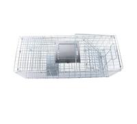 Qudinip Cage Pliable pour Chat, Légère, en Fil d'acier Doux, Conception Pliable pour Petits et Moyens Chats, 79x28x33cm