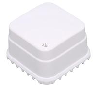 Qudinip Capteur de Fuite d'eau Intelligent sans Fil, Détecteur de Fuite D'inondation avec Alerte App pour Salle de Bains, 2 Unités étanche, Alarme 85dB