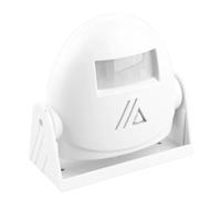 Qudinip Capteur de Sonnette de Bienvenue Intelligent, Alarme élégante pour Maison, Magasin, Hôtel, Bureau, Matériau ABS (Blanche)
