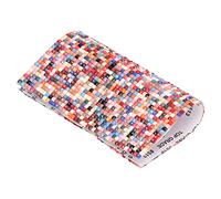 Qudinip Carrelage de Mosaïque de Papier Peint de Maison de Poupée 1:12, pour Salle D'accessoires de Décoration Miniature, Plastique écologique, 11.8x9.5cm (Pince Multicolore)