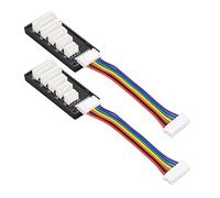 Qudinip Carte de Charge D'équilibre Durable 2 Pièces pour Une Connexion Facile de la Batterie, Adaptateur Léger et Compact pour SKYRC B6 et IMAX B6AC, Matière Plastique