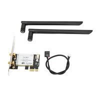 Qudinip Carte Internet Fil Haute Vitesse 300 Mbps Double Bande pour PC de Jeu et Streaming Noir