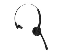 Qudinip Casque de Service Client à Oreille Unique, Réduction du Bruit sans Fil, Appel Clair pour Les Centres D'appels, Cours en Ligne, Conférences Téléphoniques, Noir