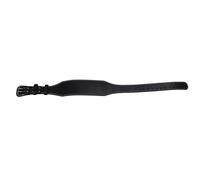 Qudinip Ceinture D'haltérophilie Noire pour Support D'haltérophilie et - Idéale pour les Squats et les Soulevés de Terre - Matériau PU Durable - Unisexe (S)