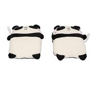 Qudinip Chauffants USB de Dessin animé, Mignons et Adorables Chauffants électriques pour la Chaleur de l'hiver, 1 Paire de Coton et Fiber de Carbone