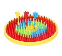 Qudinip Cible de Fléchettes Sûre pour Enfants avec Jeu Interactif de Fléchettes Souples pour Le Plaisir en Intérieur, Léger et Portable 10,4 X 9,7 Pouces