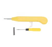 Qudinip Ciseaux à Poivre Sécateurs à Main Durables avec Poignée Confortable pour la Cueillette du Piment et du Poivron Rouge Adaptés au Jardin en Acier SK5