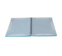 Qudinip Classeur de Partition de Musique Durable, étanche, pour Application Scolaire à Domicile (Bleue)