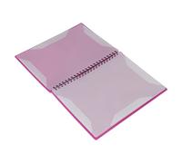 Qudinip Classeur de Partition de Musique Durable, étanche, pour Application Scolaire à Domicile (Rose)